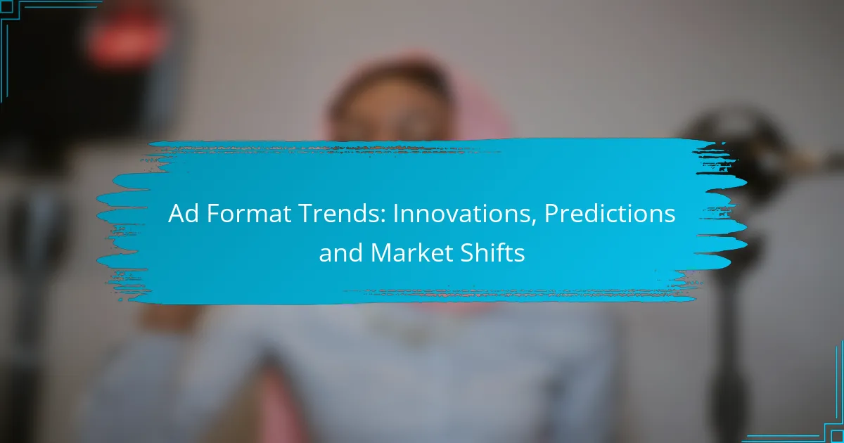 Tendenze dei Formati Pubblicitari: Innovazioni, Previsioni e Cambiamenti di Mercato