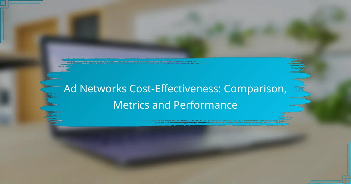 Efficienza dei Costi delle Reti Pubblicitarie: Confronto, Metriche e Prestazioni
