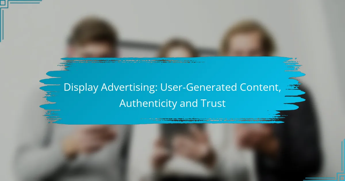 Display Advertising: Contenuti Generati dagli Utenti, Autenticità e Fiducia
