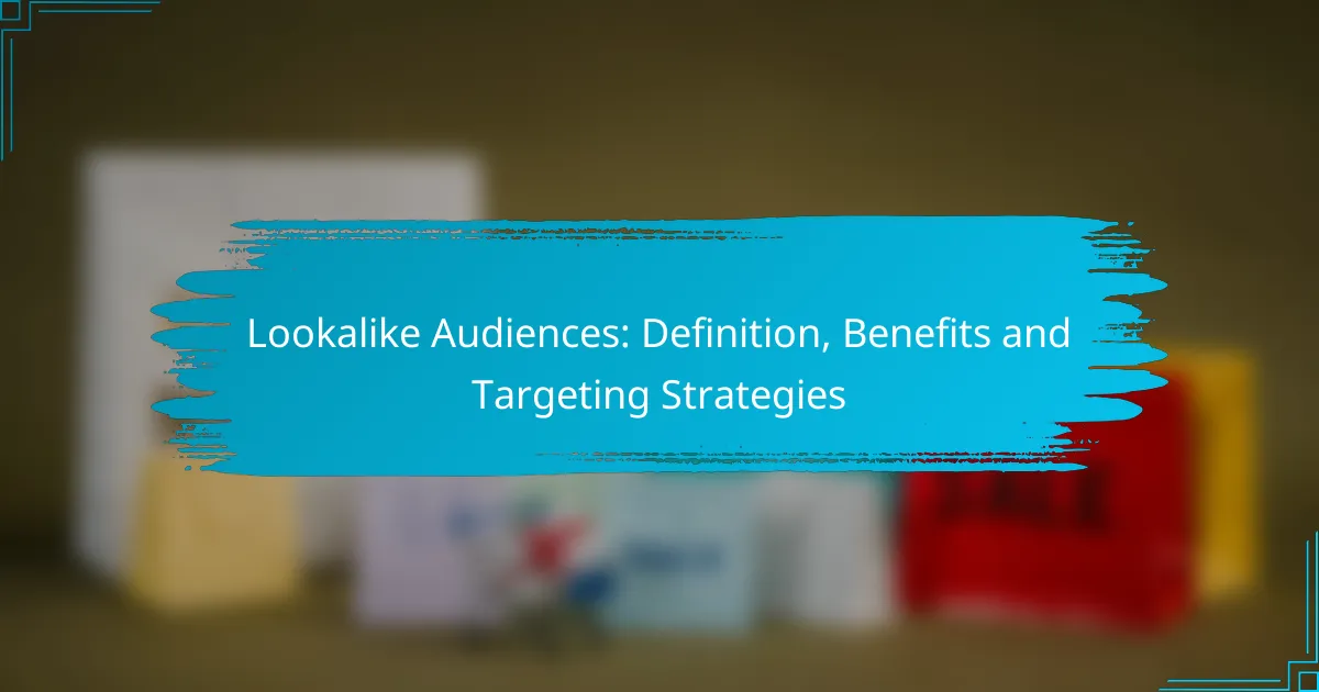 Lookalike Audiences: Definizione, Benefici e Strategie di Targeting
